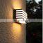 Modern Waterproof LED Wall Lamp Mininalist Courtyard Stripe Garden Mounted Lamps For Gate Park Outdoor Led Wall Light