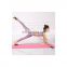Adjustable Exercise Yoga Pilates Stick Kit Set Pilates Bar with Exercise Resistance Band Body Workout Yoga Portable Pilates Bar