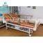 5 Function Manual 3 Crank Adjustable Elderly Home Nursing Medical Hospital Cardiac Bed with Toilet Wheel Chair