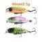 JOHNCOO 2020 Fishing Lure 40mm 2.5g Bass Lure Minnow Sinking Wobbler Minnow Lures