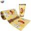 Custom printing food grade plastic cake toast bread loaf bread packaging bag with window