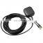 3 Meters LMR100 Cable SMA Male Connector GNSS 4G Antenna, GPS+Glonass+Galileo+Beidou SMA GNSS LTE Antenna