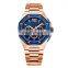 DK&YT  New Launched Sports Cool Race Chronograph Man Watch Waterproof Stainless Steel Man Watch