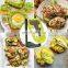 5 In 1 Multifunctional Avocado Tool Foldable Avocado Cutter Corer Knife Slicer Masher