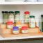 Bamboo Wall-mounted Storage Shelf 3-layer Tea Spice Organizer Drawer Holder Spice Rack