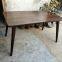 solid ashwood dining table and chairs