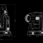 Led 700w profile rdm cmy moving head light