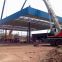 Hot sale Anti-corrosion Space Frame Cost of Gas Station Canopy Solid H-shape Steel Beam