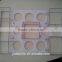Polycarbonate sheet tube stand with smooth edge