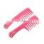 Baby product mini wide tooth comb handle private label