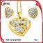 Brazilian Gold Jewelry Wholesale 316L Stainless Steel Jewelry Sets