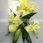 Fashion yellow king lilies flower