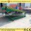 stationary hydraulic container loading ramp dock leveler/ramp