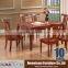 Hotel luxury sectional dining table and chair