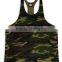 camoflauge pattern gym tank top