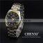 Charming Rose Gold Color Popular in USA European Trendy Style Wristwatches Fashion Quartz Watches Man Mens Stainless Steel Watch