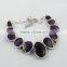 Gorgeous Amethyst 925 Sterling Silver Necklace, Gemstone Silver Jewellery, Handmade Silver Jewellery