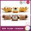 China unique pillow shape U shape cushion animal toy