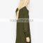 side seam women shirt dress long sleeves women dress OEM service