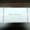 100% cotton white herringone tea towel with washing treatment