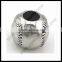 wholesale stainless steel baseball bead