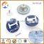 Paint Blue Zinc Alloy Custom Clothing Buttons
