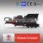 Mobile rock crusher with perfect performance