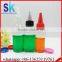 60ml 120ml transparent pet bottle with twist flip top cap