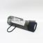 5V Long Range Hand Crank LED Flashlight With Rechargeable Battery