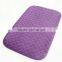 polyester Floor mat soft bath room mat with grey color