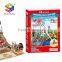 Swinging Pirate Ship Ride 3D Paper Cardboard Jigsaw Puzzle