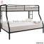 China Factory Army Cot Wrought Iron Metal Double Bunk Bed