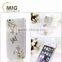 Coloful drawing transparent TPU silicone wedding dress mobile phone case for iphone 6 cell phone cover