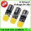 LED Width Light T10 Canbus plasma replacement bulb 2W 4300 K 6500K COB chips car parts accessories