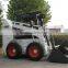 ZOT 650KG Skid Steer Loader With 60HP Desiel Engine, Closed Cab
