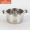 Allnice- Korea design ss201 single layer steamer pot with steamer insert and vented lid