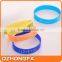 Personalized Silicone Bracelet / custom silicone bracelet / silicone rubber wristband