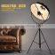 hot sell sailing searchlight paper lamp shades for modern tripod wooden floor lamp F4043