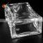 Square Swallow gird Plover First Class Perfume Bottle Clear Glass bottle