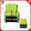 Workwear Reflective Safety Vest, Police and Security Safety Vest