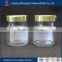 Import glass jars with screw cap for storage food clear mini 25ml bird nest glass bottle