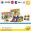 59 pcs Good selling building block toy, plastic educational building block for kids