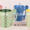 Elegent design ceramic cafe mug with spoon