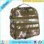 Army green canvas backpack with high quality