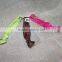 Multi-color glitter powder elastic wrist band with alloy love bracelet&bangle
