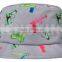 Custom bucket hats bulk grey bucket hat with green finger pattern print