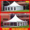 Satin fabric linging and curtain decorated decagon canopy tent for sale