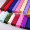 factory price 25-30g color crepe paper roll diy material