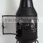 Heat resistant bottle shaped fire pit