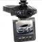 H198 car DVR with 2.5 TFT LCD SCREEN 6 LEDS for IR and night vision video format